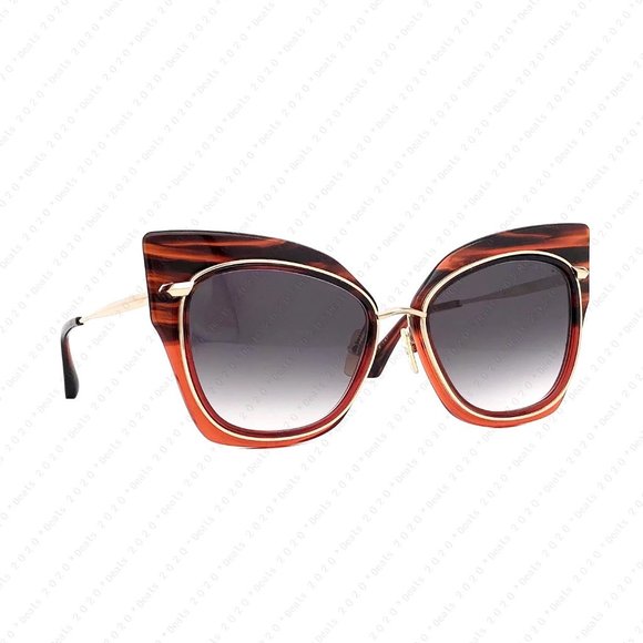 DITA Stormy DRX22033-D 58mm Red Gold Sunglasses